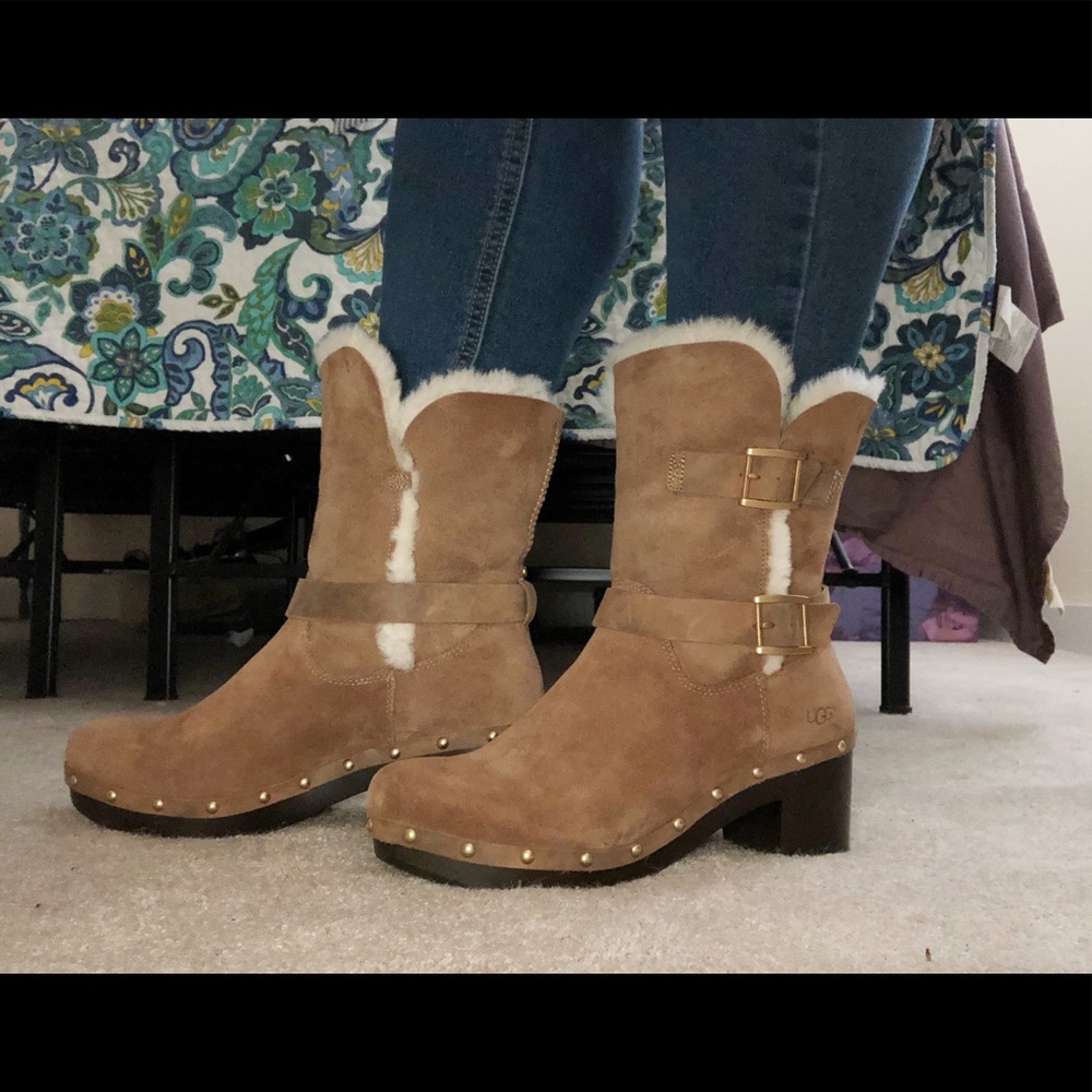 UGG Brea Leather Boot - New without Tags or Box